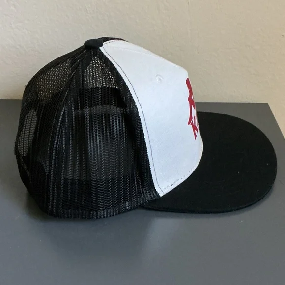 Kappa Black and White Trucker Hat - Picture 4 of 4